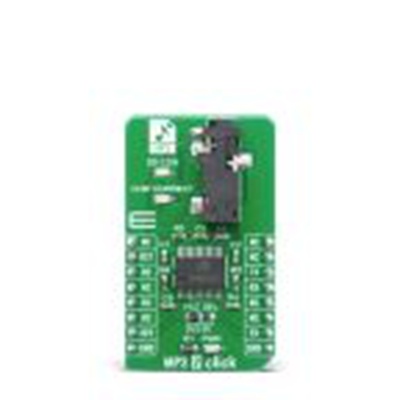 MikroElektronika,MIKROE-4159,MikroElektronika  适配器板, MIKROE-4159, MP3 2 Click, 用于KT403A, KT403A