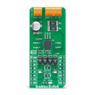 MikroElektronika,MIKROE-4182,MikroElektronika  无刷 7 Click 电机驱动板, TC78B009FTG芯片, 用于开发TC78B009FTG