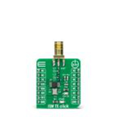 MikroElektronika,MIKROE-4242,MikroElektronika  ISM TX Click 开发板, MAX41460芯片, 用于车库或门控、免钥匙进入 16 MHz, M