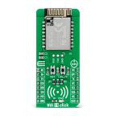 MikroElektronika,MIKROE-4245,MikroElektronika  WiFi 开发板, 用于蓝牙网关、工业无线控制, MIKROE-4245