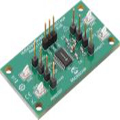 Microchip,ADM01007,Microchip  HV56264 四通道高压放大器阵列评估板 开发板, HV56264芯片, 用于开发电源