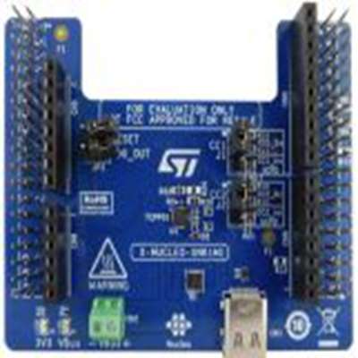 STMicroelectronics,X-NUCLEO-SNK1M1,STMicroelectronics  基于TCPP01-M12的USB C型供电散热器扩展板，用于STM32 Nucleo, U