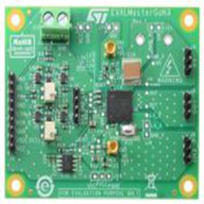 STMicroelectronics,EVALMASTERGAN3,STMicroelectronics  MASTERGAN3 演示板, 半桥式驱动器 开发套件, MASTERGAN3芯片, 用于开
