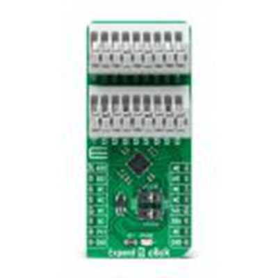 MikroElektronika,MIKROE-4853,MikroElektronika  展开9点阵 附加板, SX1509QB芯片, 用于MikroBUS