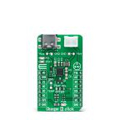MikroElektronika,MIKROE-4576,MikroElektronika  充电器6点阵, 电池充电器 附加板, BQ25601芯片, 用于开发微型总线插座