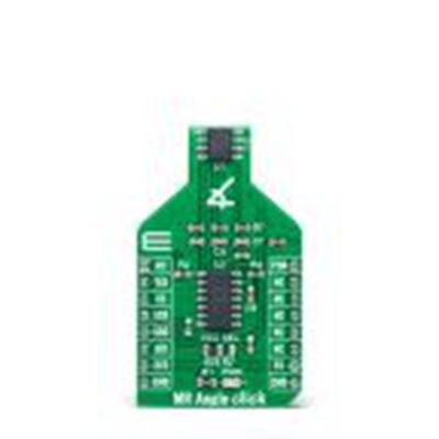 MikroElektronika,MIKROE-4634,MikroElektronika  MR角度点阵 附加板, 磁阻传感器, MCP3204, KMZ60芯片, 用于mikroBUS 插座