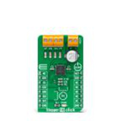 MikroElektronika,MIKROE-4751,MikroElektronika  步进机16点阵, 步进电机驱动器 附加板, NCV70517芯片, 用于开发mikroBUS 插座