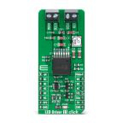 MikroElektronika,MIKROE-4757,MikroElektronika  LED 控制器, MIKROE-4757 LED驱动器, LED驱动器11点阵, 用于mikroBUS 插