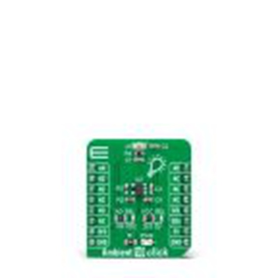 MikroElektronika,MIKROE-4777,MikroElektronika  环境10点阵 附加板, 环境光传感器, MCP3221, APDS-9006-020芯片, 用于mikro