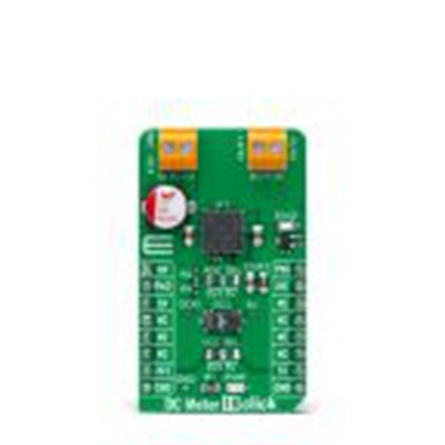 MikroElektronika,MIKROE-4786,MikroElektronika  DC电机18点阵, 直流电动机驱动器 附加板, TB9051FTG芯片, 用于开发mikroBUS 插座