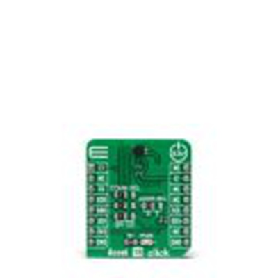 MikroElektronika,MIKROE-4826,MikroElektronika  Accel 18点阵 附加板, 加速计, MC3419芯片, 用于mikroBUS 插座
