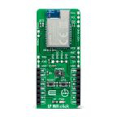 MikroElektronika,MIKROE-4836,MikroElektronika  LP WiFi点阵 WiFi 附加板, WiFi, DA16200芯片, 用于mikroBUS 插座 2.