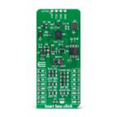 MikroElektronika,MIKROE-4926,MikroElektronika  智能传感器点阵 附加板, 惯性测量单元 (IMU) - 6 自由度, BHI260芯片, 用于mikroB