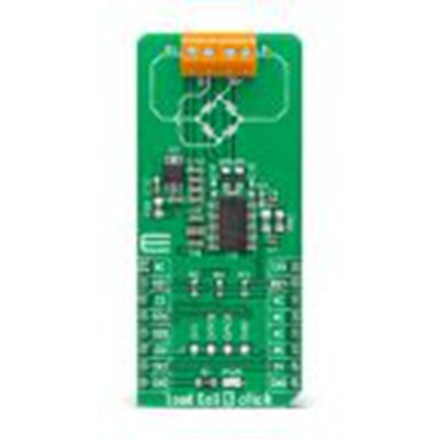MikroElektronika,MIKROE-4940,MikroElektronika  称重模块6点阵 附加板, 传感器附加板, MAX11270芯片, 用于mikroBUS 插座