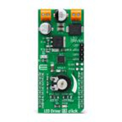 MikroElektronika,MIKROE-4965,MikroElektronika  LED驱动器, MIKROE-4965 附加板, LED驱动器13点阵, 用于mikroBUS 插座 A8