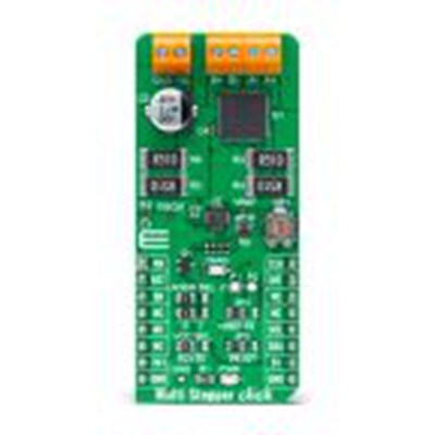 MikroElektronika,MIKROE-5043,MikroElektronika  多步进电机Click - TB67S102, 步进电机驱动器 附加板, TB67S102AFNG芯片, 用