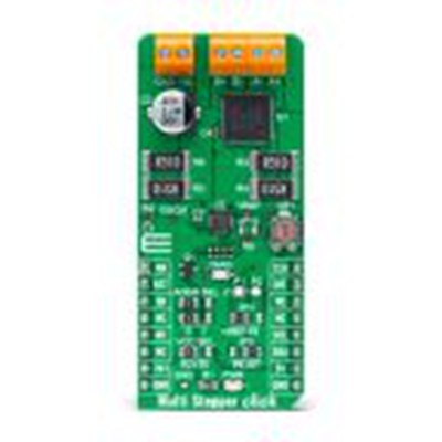 MikroElektronika,MIKROE-5051,MikroElektronika  多步进电机Click - TB67S261, 步进电机驱动器 附加板, TB67S261FTG芯片, 用于