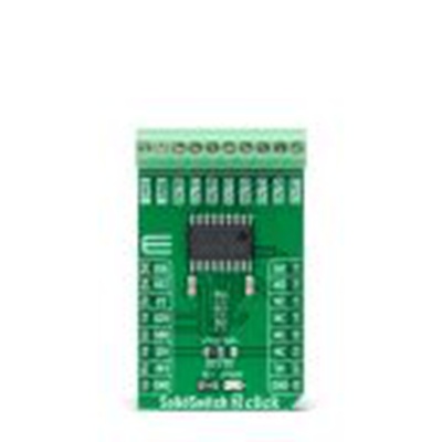 MikroElektronika,MIKROE-5079,MikroElektronika  固体开关3点阵, 负载开关 附加板, BD8LB600FS-C芯片, 用于开发mikroBUS 插座