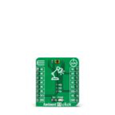 MikroElektronika,MIKROE-5106,MikroElektronika  环境17点阵 附加板, 环境光传感器, TSL2572芯片, 用于mikroBUS 插座