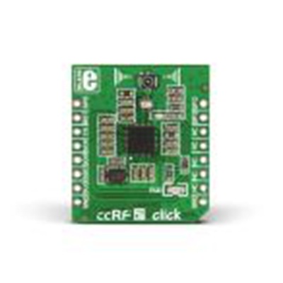 MikroElektronika,MIKROE-1716,MikroElektronika  ccRF2点阵 ISM 无线电开发板, 无线电收发器, CC1120芯片, 用于家居和工业自动化, MIK