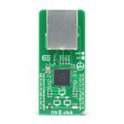 MikroElektronika,MIKROE-2850,MikroElektronika  ETH 3点阵 传感器附加板, 以太网, LAN9250芯片, 用于嵌入式应用, MIKROE-2850