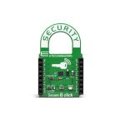 MikroElektronika,MIKROE-3915,MikroElektronika  Secure 7点阵 附加板, ATECC608A处理器