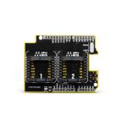 MikroElektronika,MIKROE-3932,MikroElektronika  屏蔽, MIKROE-3932 开发套件, 用于使用 LPCXpresso 板卡的 IoT 应用