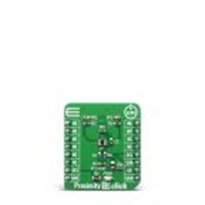 MikroElektronika,MIKROE-3991,MikroElektronika  接近13点阵 MikroBus Click 板, 接近传感器, SI1153-AB09-GMR芯片