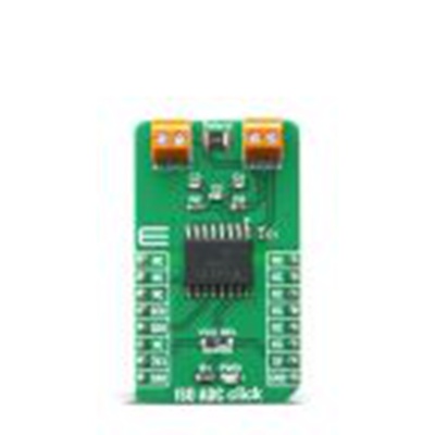 MikroElektronika,MIKROE-4088,MikroElektronika  模数转换器 (ADC), MIKROE-4088 传感器附加板, ISO ADC点阵 信号转换开发工具, 