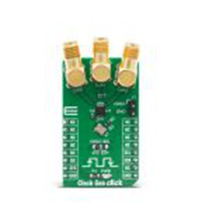 MikroElektronika,MIKROE-4113,MikroElektronika 时钟Gen点阵 MIKROE-4113 时钟生成器, 使用于音频视频设备、游戏、打印, Si5351A芯片