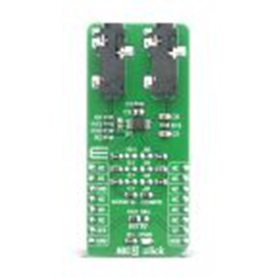MikroElektronika,MIKROE-4136,MikroElektronika  放大器板, MIKROE-4136, MIC 3点阵, 模拟麦克风前置放大器, SSM2167-1RMZ-