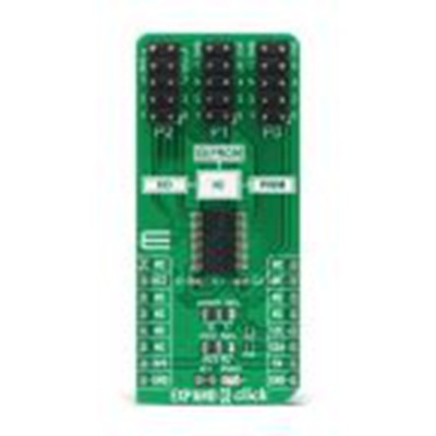 MikroElektronika,MIKROE-4243,MikroElektronika  展开6点阵 传感器附加板, I2C, CY8C9520A芯片 100 kHz, MIKROE-4243