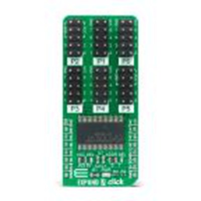 MikroElektronika,MIKROE-4244,MikroElektronika  展开7点阵 传感器附加板, I2C, CY8C9540A芯片, MIKROE-4244