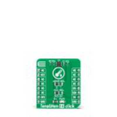 MikroElektronika,MIKROE-4306,MikroElektronika  温度和湿度14点阵 MikroBus Click 板, 温度和湿度传感器, HTU31D芯片