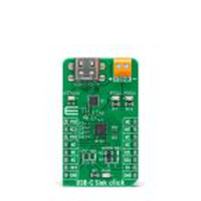MikroElektronika,MIKROE-4328,MikroElektronika  USB -C吸收器点阵, USB 电源控制器 传感器附加板, STUSB4500芯片