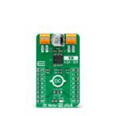 MikroElektronika,MIKROE-4334,MikroElektronika  DC电机15点阵, 直流电动机驱动器 电机驱动器板, DRV8874芯片, 用于开发有刷直流电机