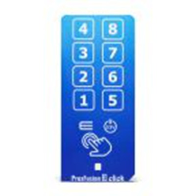 MikroElektronika,MIKROE-4469,MikroElektronika  ProxFusion 3点阵 MikroBus Click 板, 电容式触摸传感器, IQS292A芯片