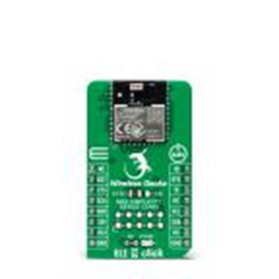 MikroElektronika,MIKROE-4487,MikroElektronika  BLE 9点阵 蓝牙低功耗 传感器附加板, 蓝牙, BGM220P芯片, 用于资产标签、信号灯, MIKR