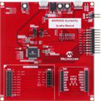 Microchip,EV78Y10A,Microchip  开发板 开发板, ARM Cortex M4内核 EV78Y10A, SAMG55 Curiosity音频板
