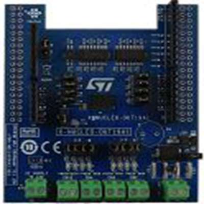 STMicroelectronics,X-NUCLEO-OUT09A1,STMicroelectronics  扩展板, 电源管理 扩展板, IPS8160HQ芯片, 用于开发可编程逻辑控制器