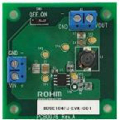 ROHM,BD9E104FJ-EVK-001,ROHM , 直流-直流转换器 评估测试板, BD9E104FJ芯片