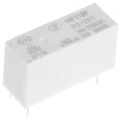 RS PRO,476-589P,功率继电器, 12V 直流线圈 10A切换, 单刀双掷, PCB安装, 银合金触点