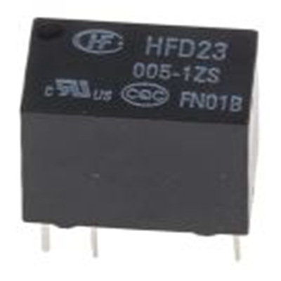 RS PRO,476-757,信号继电器, 5V线圈, 2A, 单刀双掷, PCB安装, HFD23系列