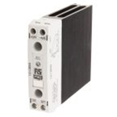 RS PRO,121-3896,固态继电器, 最大负载30 A, 530 Vrms, 最大控制32V dc, DIN 导轨安装, 单刀