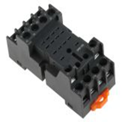 RS PRO,121-7802,继电器插座, 300V, 14触点, DIN 导轨安装, 适用于RKE 和 RKF 14 引脚继电器