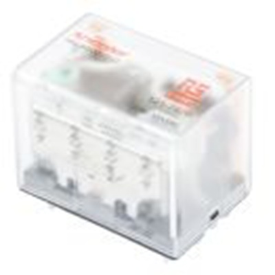 RS PRO,121-7820,功率继电器, 12V 直流线圈 10A切换, 四刀双掷, 银合金触点, RKL系列