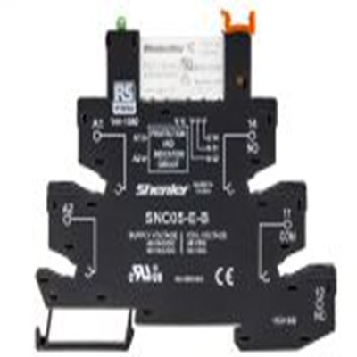 RS PRO,144-1580,接口继电器, 48V 交流/直流线圈, 单刀双掷触点, DIN 导轨安装, RNC系列 8A