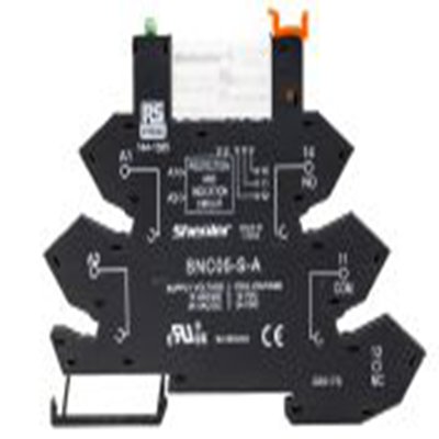 RS PRO,144-1585,接口继电器, 24V 直流线圈, 单刀双掷触点, DIN 导轨安装, RNC系列 8A