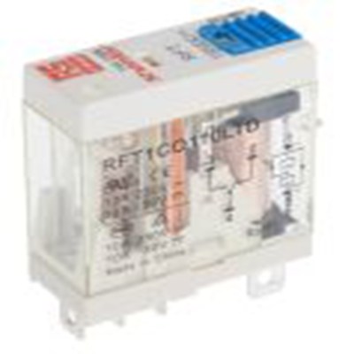RS PRO,144-1596,功率继电器, 110V 直流线圈 12A切换, 单刀双掷, 银合金触点, RFT系列