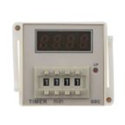 RS PRO,179-2913,计时器继电器, Plug‑In Timer Relay系列, 公安装, 0.2 s, 5 min范围, 1触点 12 V dc, 48 V dc, 1功能, 单刀双掷时